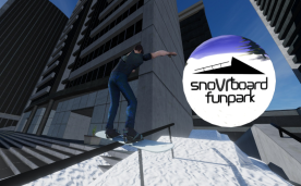 Snowboard-Funpark Oculus Meta Quest VR game