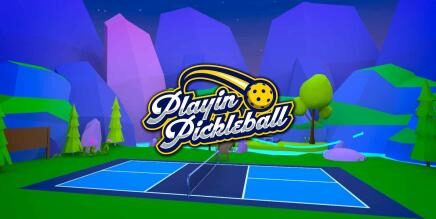 Playin Pickleball Oculus Meta Quest VR game<span class="mi-jiaobiao" style="background-color: #000000;">Sports</span>