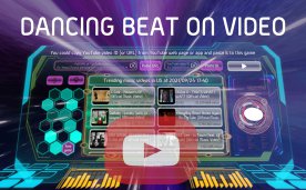 Dancing Beat on Video VR Oculus Meta Quest all-in-one musical game