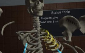 Human Anatomy Puzzle VR Oculus Meta Quest all-in-one education game