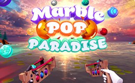 Marble Pop Paradise VR Oculus Meta Quest  leisure game