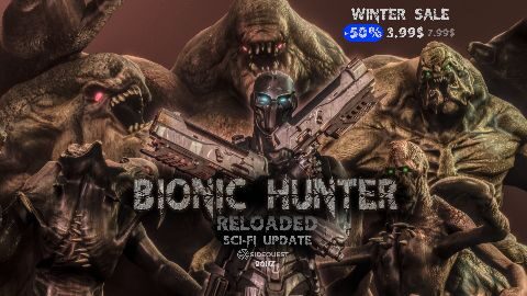 Bionic Hunter VR Oculus Meta Quest all-in-one shooting game<span class="mi-jiaobiao" style="background-color: #7d0080;">Horror</span>