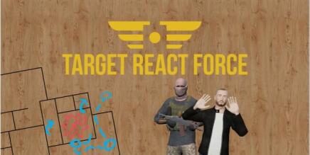 Target React Force Oculus Meta Quest VR game<span class="mi-jiaobiao" style="background-color: #6e0070;">Shooting</span>