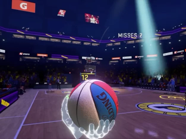 Basketball VR Oculus Meta Quest sports game<span class="mi-jiaobiao" style="background-color: #002aa8;">Sports</span>