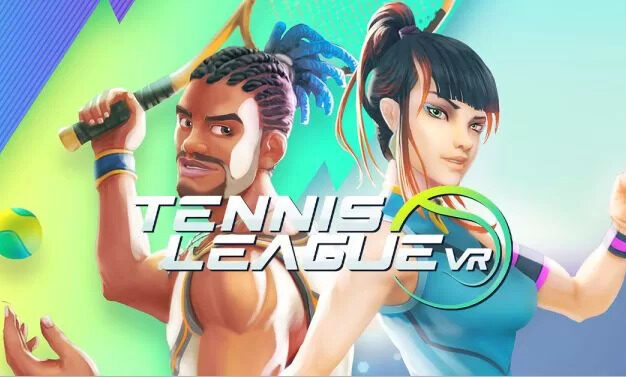 Tennis League Oculus Meta Quest VR game<span class="mi-jiaobiao" style="background-color: #010a7e;">Tennis sport</span>