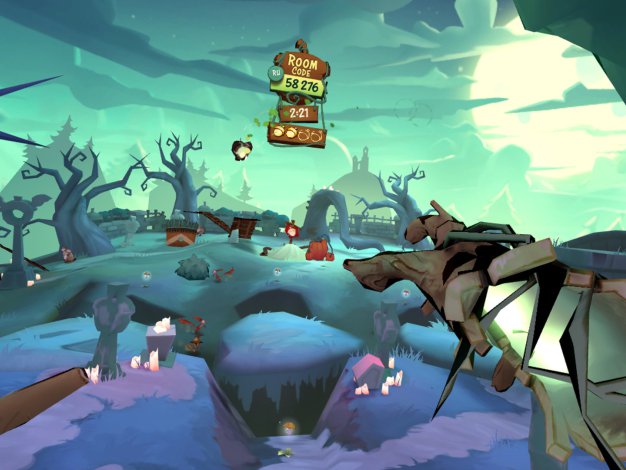 Acron Attack of the Squirrels VR Oculus Meta Quest all-in-one multiplayer game<span class="mi-jiaobiao" style="background-color: #020da7;">Multiplayer Free</span>