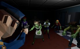 POLY Z-Zombies are attacking VR Oculus Meta Quest shooting game