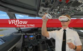 VRflow Airbus A320-pilot driving training simulator game