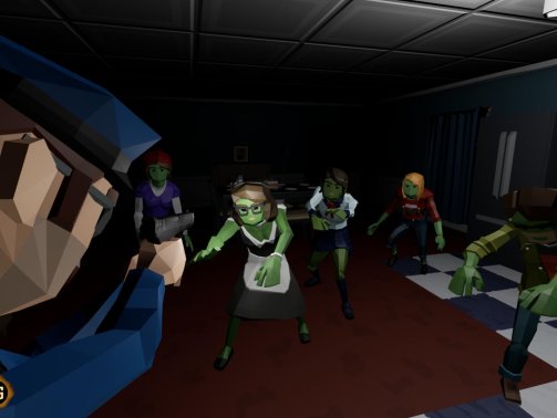 POLY Z-Zombies are attacking VR Oculus Meta Quest shooting game<span class="mi-jiaobiao" style="background-color: #0450b4;">Shooting</span>