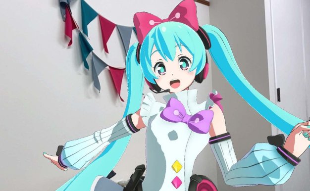 Holo Models MR-Hatsune Miku VR Oculus Meta Quest fun game<span class="mi-jiaobiao" style="background-color: #b70606;">Funny Free</span>