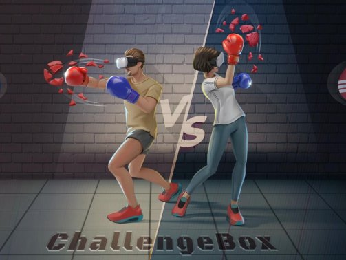ChallengeBox-Live Fitness Oculus Meta Quest VR Game<span class="mi-jiaobiao" style="background-color: #f00000;">Fitness Free</span>