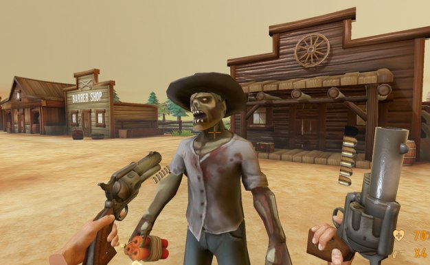 GunSpinning VR Oculus Meta Quest Game<span class="mi-jiaobiao" style="background-color: #cf0202;">Shooting</span>