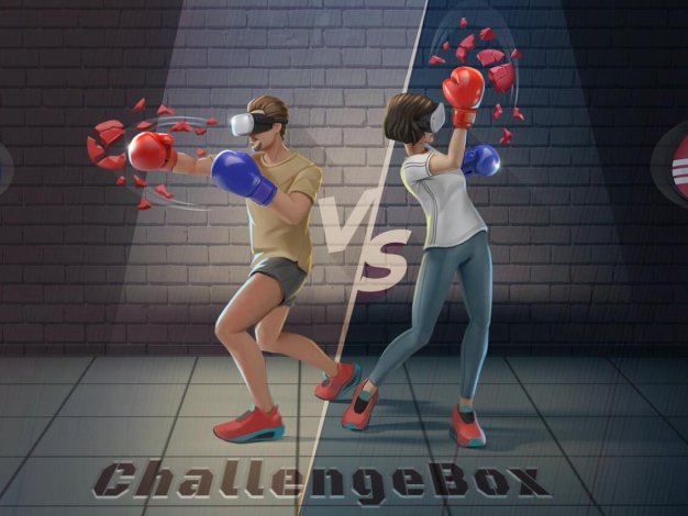 ChallengeBox-Live Fitness Oculus Meta Quest VR Game<span class="mi-jiaobiao" style="background-color: #f00000;">Fitness Free</span>