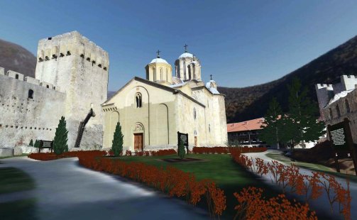 Manasija monastery Oculus Meta Quest VR Game<span class="mi-jiaobiao" style="background-color: #aed001;">Adventure Free</span>