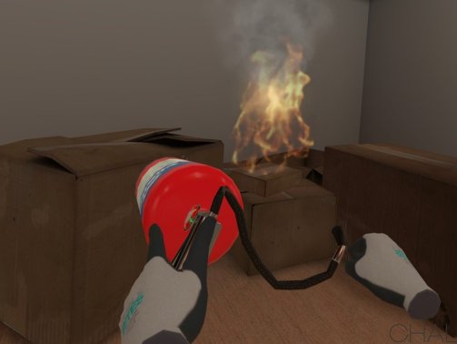 Fire Extinguisher Simulator Oculus Meta Quest VR Game<span class="mi-jiaobiao" style="background-color: #d10000;">Education</span>