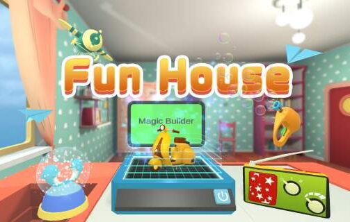 Fun House Oculus Meta Quest VR Game<span class="mi-jiaobiao" style="background-color: #041cd2;">Leisure</span>