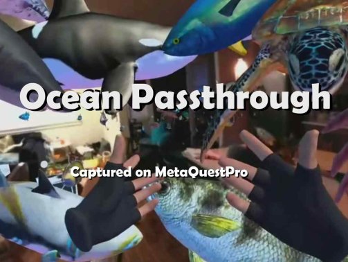 Ocean Passthrough VR Quest Games<span class="mi-jiaobiao" style="background-color: #ea0b0b;">Mixed-Reality</span>
