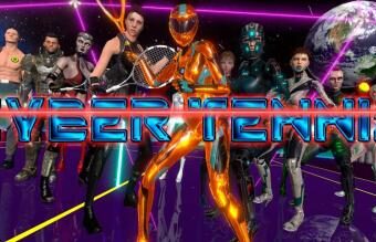 Cyber Tennis Oculus Meta Quest VR Games<span class="mi-jiaobiao" style="background-color: #e20808;">Sports</span>