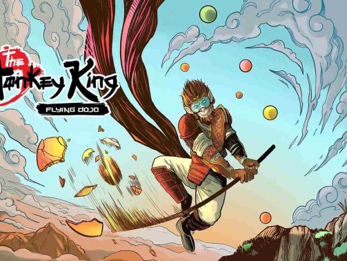 The Monkey Kings: Flying Dojo Oculus Meta Quest VR Game<span class="mi-jiaobiao" style="background-color: #e60a0a;">Action</span>