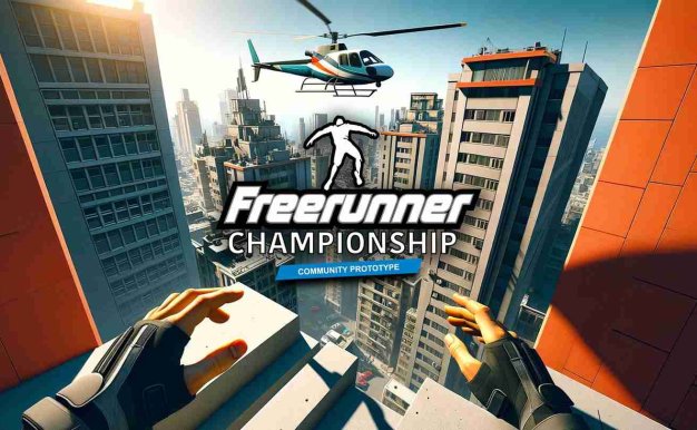 Freerunner Championship Oculus Meta Quest VR Game<span class="mi-jiaobiao" style="background-color: #ed0707;">Action</span>