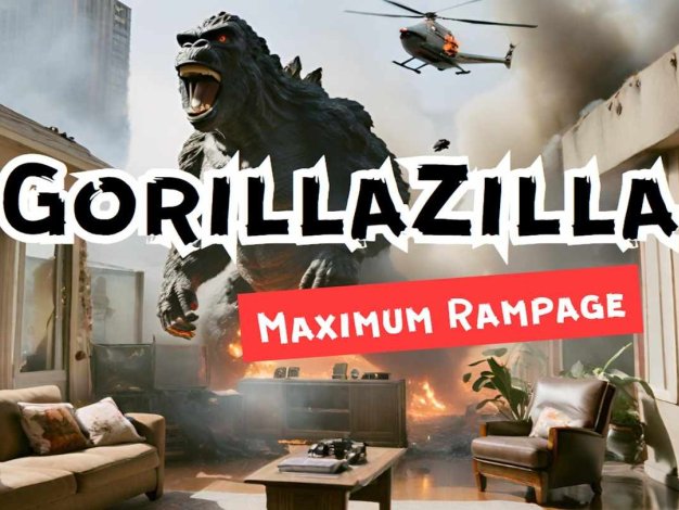 Gorilla Zilla Oculus Meta Quest VR Game<span class="mi-jiaobiao" style="background-color: #dd0808;">Action</span>