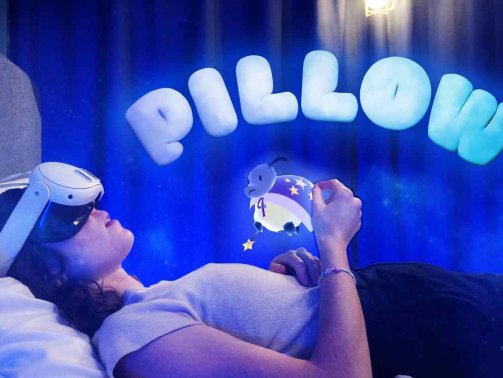 Pillow – Mixed Reality in Bed Oculus Meta Quest VR Game<span class="mi-jiaobiao" style="background-color: #e70404;">Medication VIP</span>
