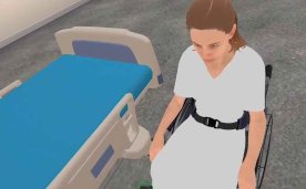 Ambulate to Wheelchair Simulator Oculus Meta Quest VR Game