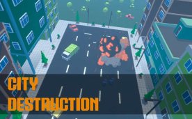 City Destruction Oculus Meta Quest VR Game