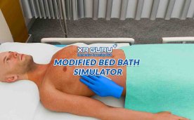 Modified Bed Bath Simulator Oculus Meta Quest VR Game