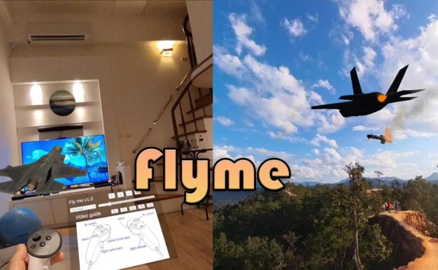 FlyMe Oculus Meta Quest VR Game<span class="mi-jiaobiao" style="background-color: #db0000;">Flying Free</span>