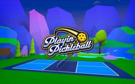 Playin pickleball Oculus Meta Quest VR Games