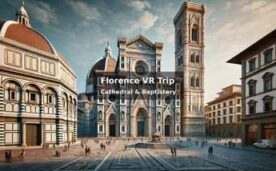 VRtravelX Florence VR Trip Cathedral & Baptistery Oculus Meta Quest VR Game