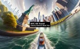 VRtravelX NYC Liberty Island & Boat Trip Oculus Meta Quest VR Game