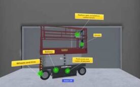 Scissor Lift Safety and Operation Oculus Meta Quest VR Game<span class="mi-jiaobiao" style="background-color: #ff0000;">Simulation VIP</span>