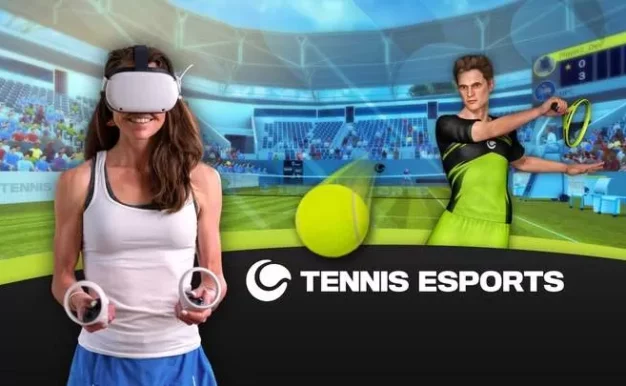 Tennis Esports Oculus Meta Quest VR Game<span class="mi-jiaobiao" style="background-color: #ff0000;">Sports VIP</span>
