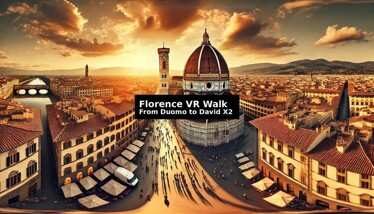 VRtravelX Florence VR Walk From Duomo to David X2 Oculus Meta Quest VR Game<span class="mi-jiaobiao" style="background-color: #ff0000;">Travel VIP</span>