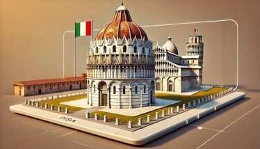 VRtravelX Pisa Explore the Famous Baptistery Oculus Meta Quest VR Game<span class="mi-jiaobiao" style="background-color: #ff0000;">VRtravelX- Free</span>