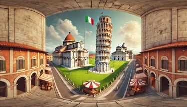 VRtravelX Pisa Discover the Piazza dei Miracoli Oculus Meta Quest VR Game<span class="mi-jiaobiao" style="background-color: #ff0000;">VRtravelX- Free</span>