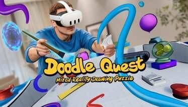 Doodle Quest Mixed Reality Draw Puzzle Oculus Meta Quest VR Game<span class="mi-jiaobiao" style="background-color: #ff0000;">Sandbox VIP</span>